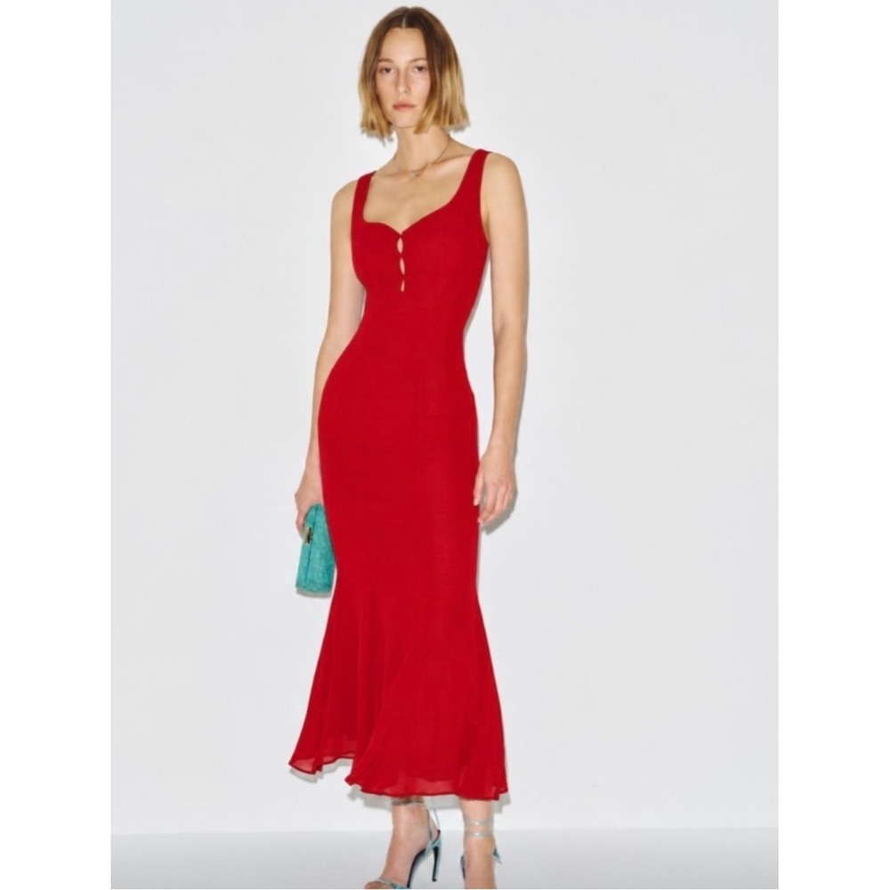 REFORMATION 🔥 Laina Dress Sangre